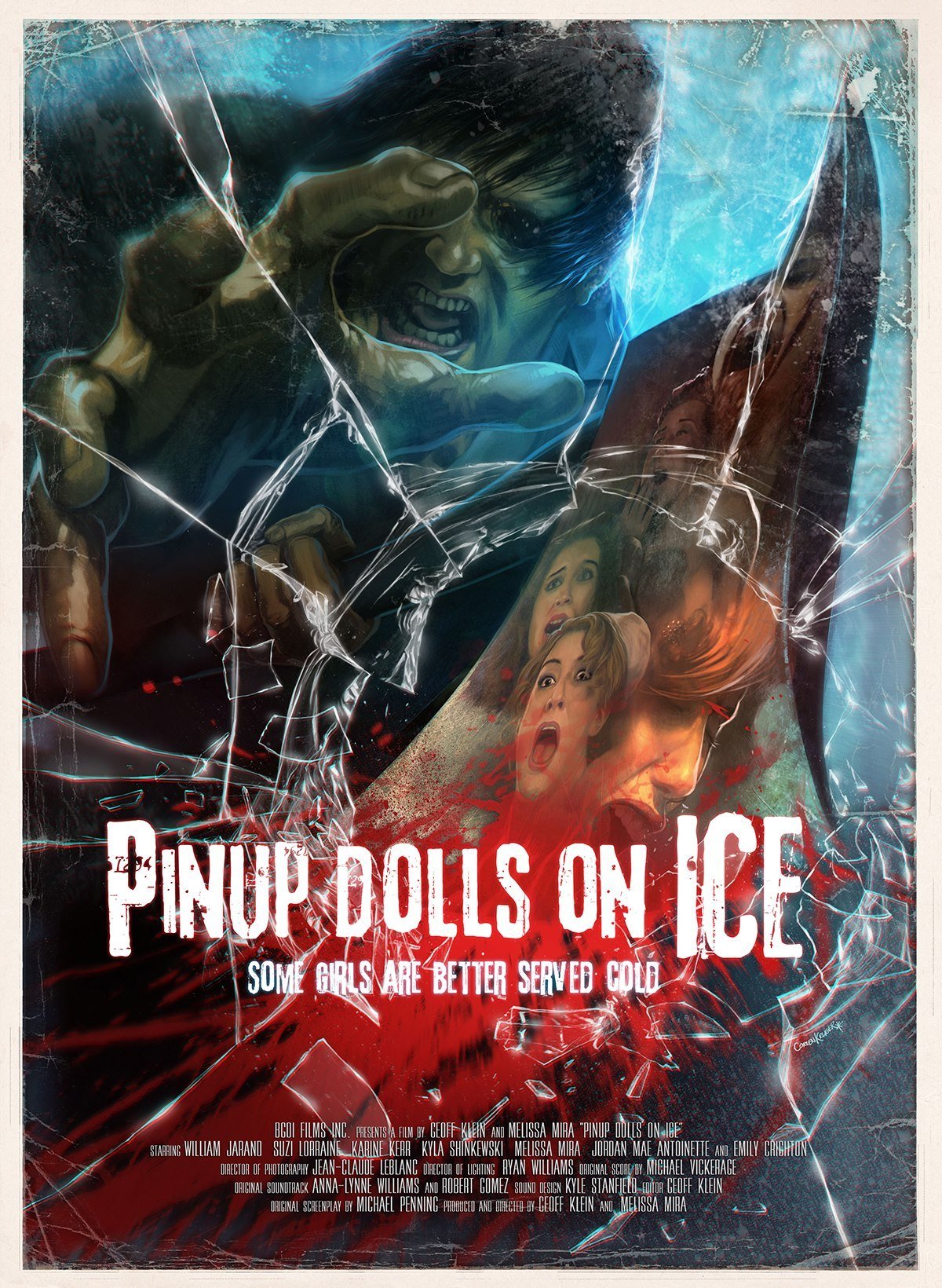 Poster of Pinup Dolls on Ice