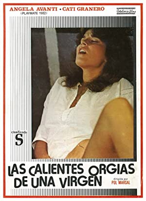 Poster of Las calientes orgías de una virgen