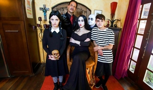 Poster of [FamilyStrokes] Audrey Noir and Kate Bloom - Addams Family Orgy